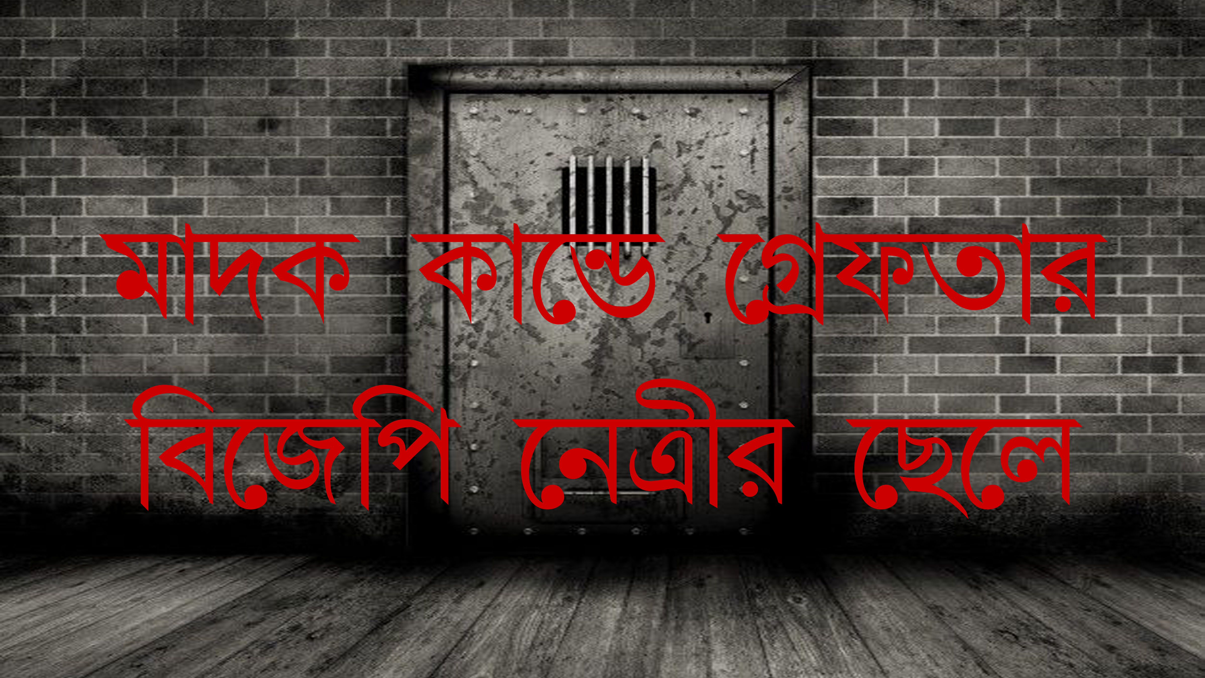 মাদক কান্ডে গ্রেফতার বিজেপি নেত্রীর ছেলে
